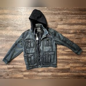 Brand new with tag Affliction hooded jacket